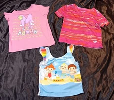 Lot/Mixed brands of toddler girl clothing, 3 pieces. Size 5 & 5t