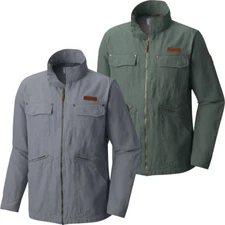 New Mens Columbia "Badger Ridge" Full Zip 100% Cotton Casual Jacket Coat 