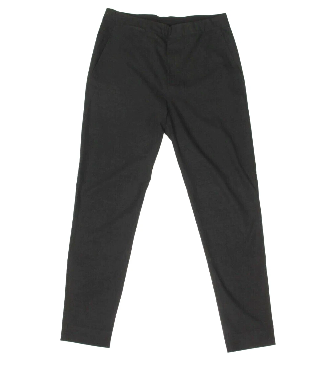 LULULEMON The Lab NYC Dark Gray Gym Pants Drawstring Waist Mens size L /826