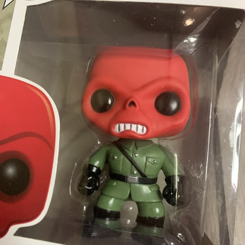 Red Skull Marvel Funko Pop #07 Rare & Vaults Grail Captain America With Stack - Bild 11 von 11