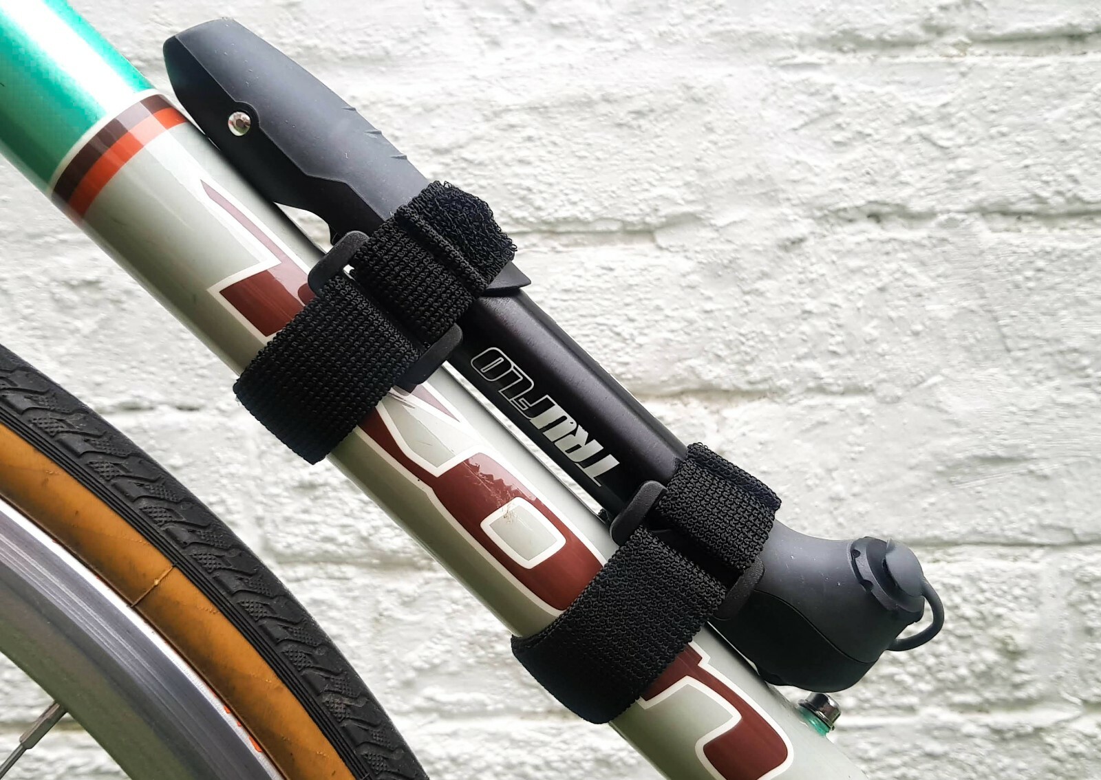 4 Back To Back Nylon Strap 20cm Bike Bicycle Pump Holder GPS Camera