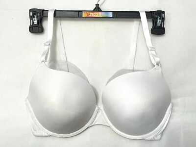 NWOT Maidenform Women's 38DD Self Expression Push-Up Shaping Bra 5809 White