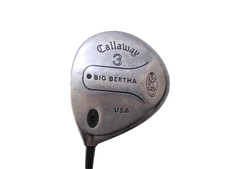 Callaway Big Bertha 3 Wood RCH 90 Graphite Firm-Flex LEFT HANDED