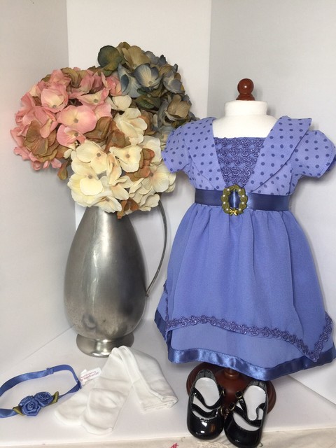 american girl rebecca holiday dress