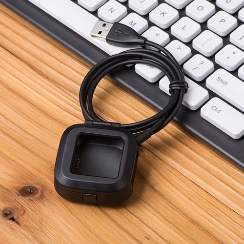 Durble Watch Charging Dock USB Cable Power Charger Cord For Fitbit Versa 2 - Zdjęcie 8 z 8