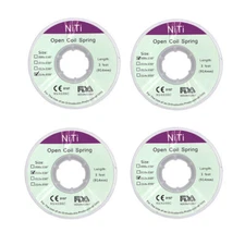 Dental Orthodontic Niti Open Coil Spring 3 Feet Dia.008/010/012/014 Inch 914 mm