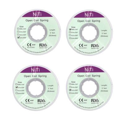 BOBINA MOLLA BOBINA Aperta Niti Ortodontica Dentale .008 - Foto 6