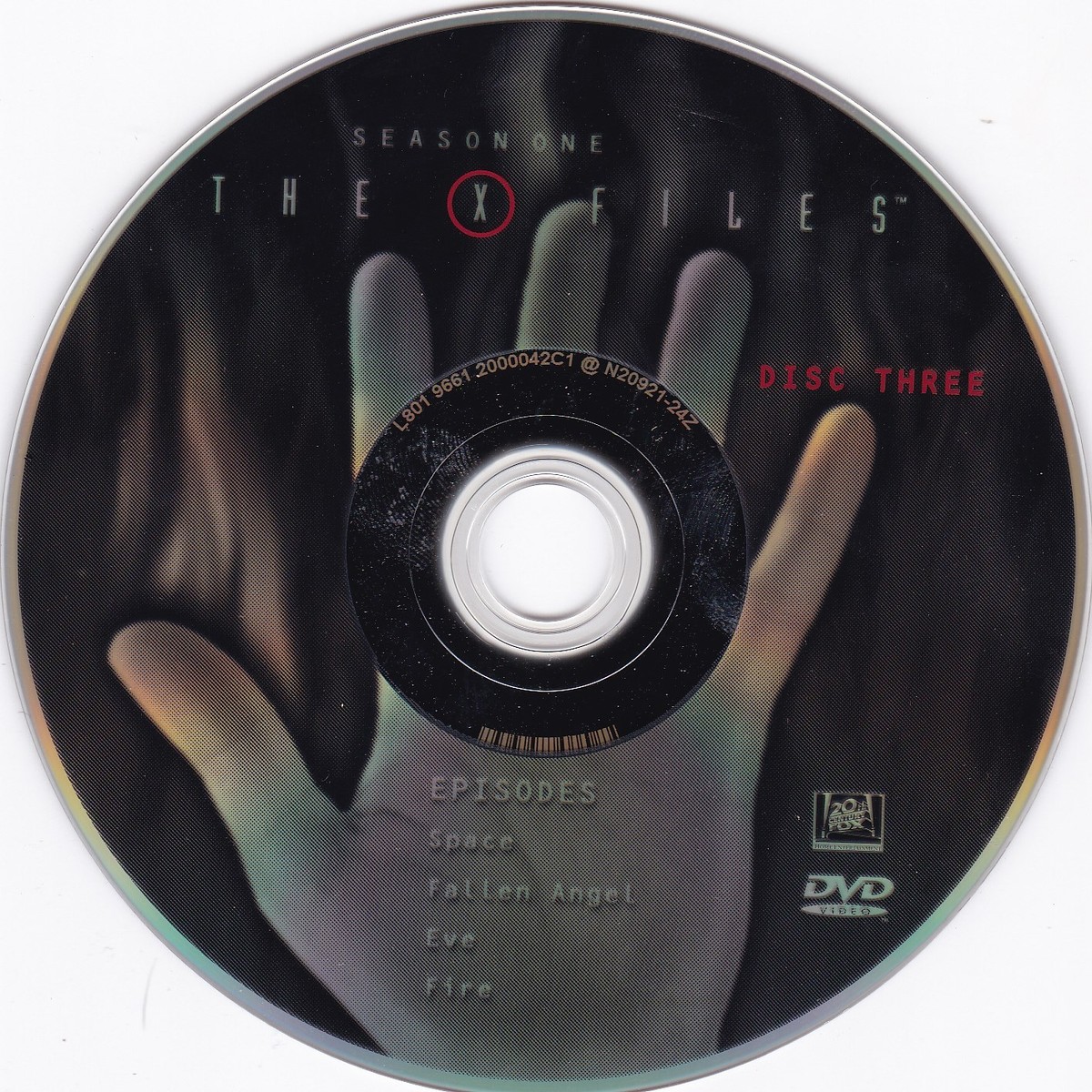 Choice of Individual Replacement DVD Disc Only For X-Files Season