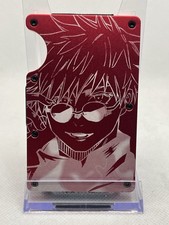 Gojo Satoru Jujutsu Kaisen Metal Minimalist Wallet Card Case