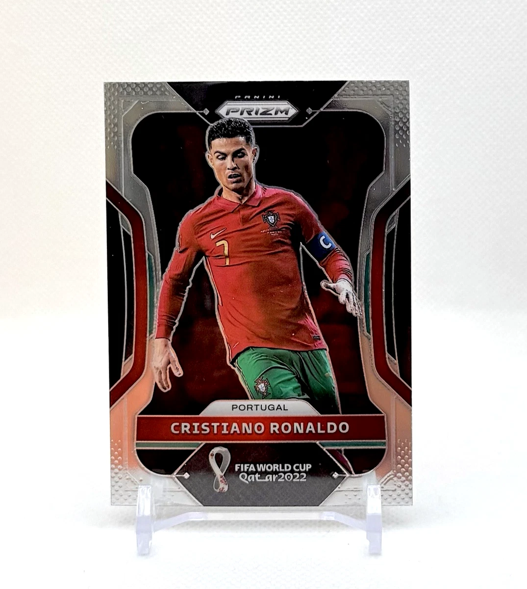 2022 Panini Prizm World Cup Qatar Cristiano Ronaldo #175 for sale