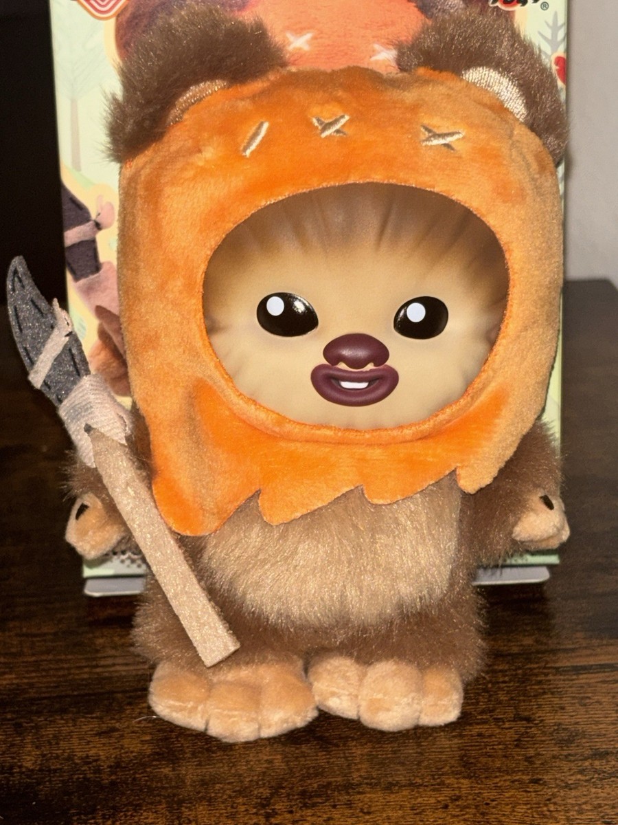 DISNEY STAR WARS HOT TOYS COSBI EWOKS OPENED PLUSH PENDANT