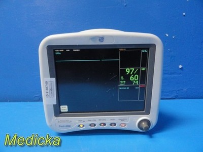 GE Dash 4000 Patient Monitor   ECG/SpO /NIBP/Temp/PRINT | Working ~ 38749