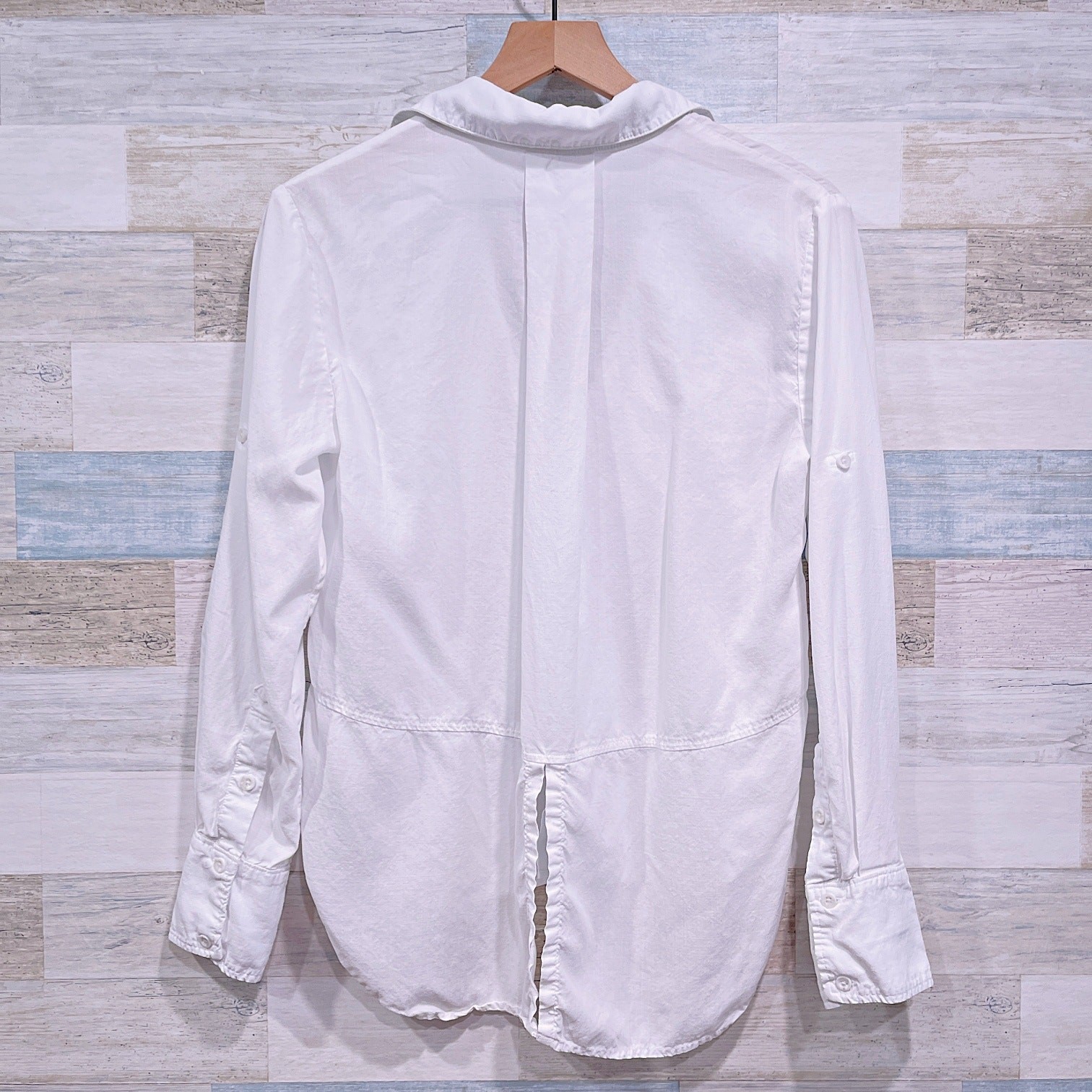 Cloth & Stone Lyocell Split Back Button Down Shir… - image 4