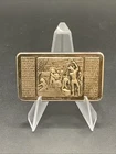 1973 Boston Tea Party 1 oz. Silver Art Bar MEM-2E Mount Everest Mint #607 RARE