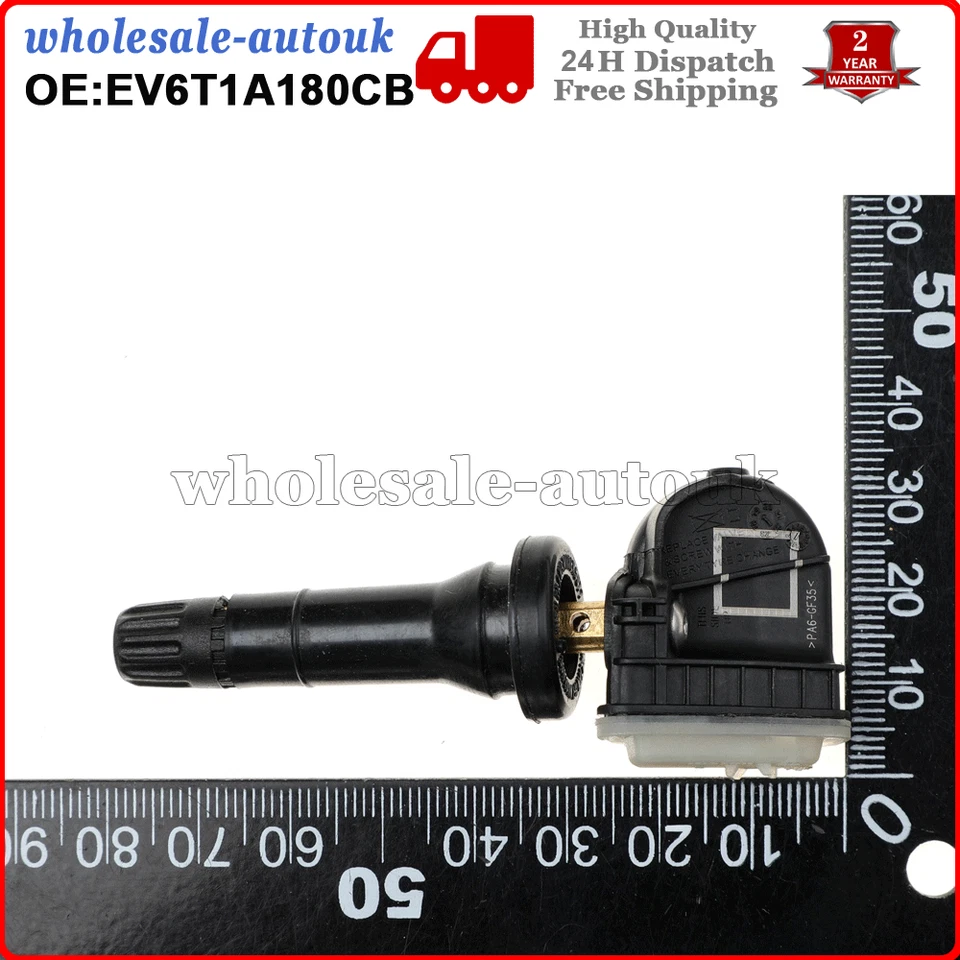 4x TPMS Tyre Pressure Sensor EV6T-1A180-CB Fit For Ford Focus Fiesta C-Max Kuga - Image 2 of 4