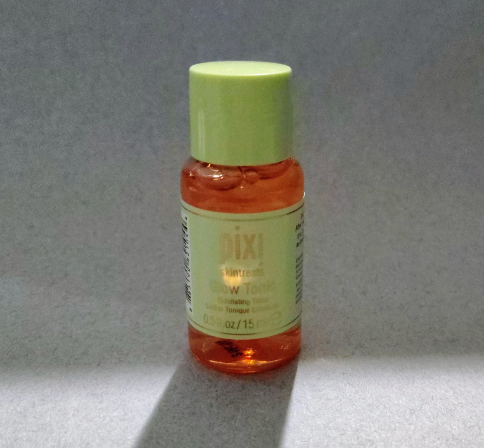 Pixi Glow Tonic Exfoliating Toner 0.5 fl oz 15 ml Travel Size New Skincare Serum