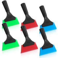 6Pcs Small Squeegee for Shower Glass Window Tint Squeegee for Crafting Hand H...