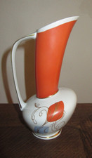 DESIGN VASE- VEB Reichenbach Porzellan - 50er JAHRE  ,  21 cm