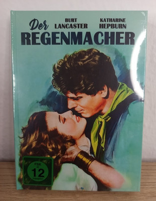 Der Regenmacher - Mediabook (Blu-ray / DVD) OVP Burt Lancaster Katharine Hepburn