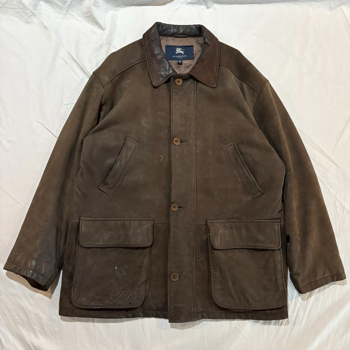 BURBERRY　LONDON　ジャケット Burberry London Black Polyester Brittany Zip-Front Hooded Rain