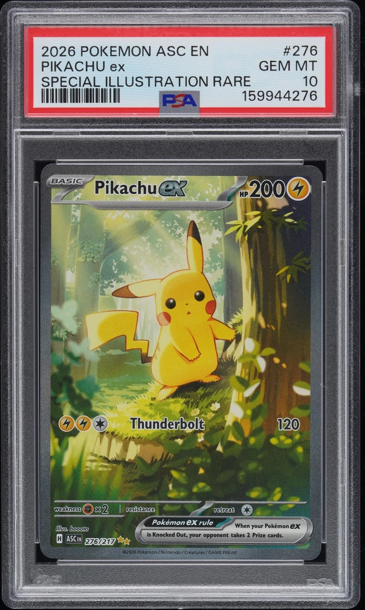 ポケモンカードゲーム 2022 POKEMON PIKACHU EX-MT PSA6 Pikachu Ex Pokémon TCG Cards | eBay