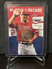 Mike Trout 2020 Topps Player of the Decade #MT-10 Los Angeles Angels