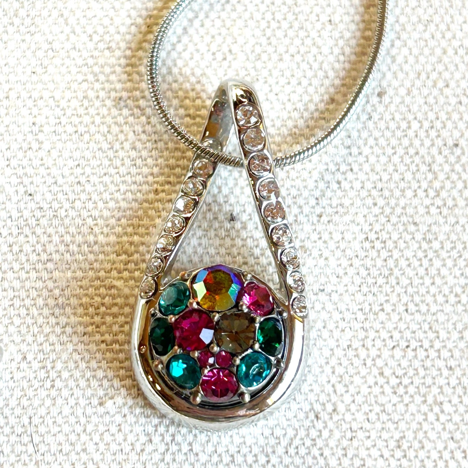 GingerSnaps Interchangeable Pendant Necklace w 8 … - image 3