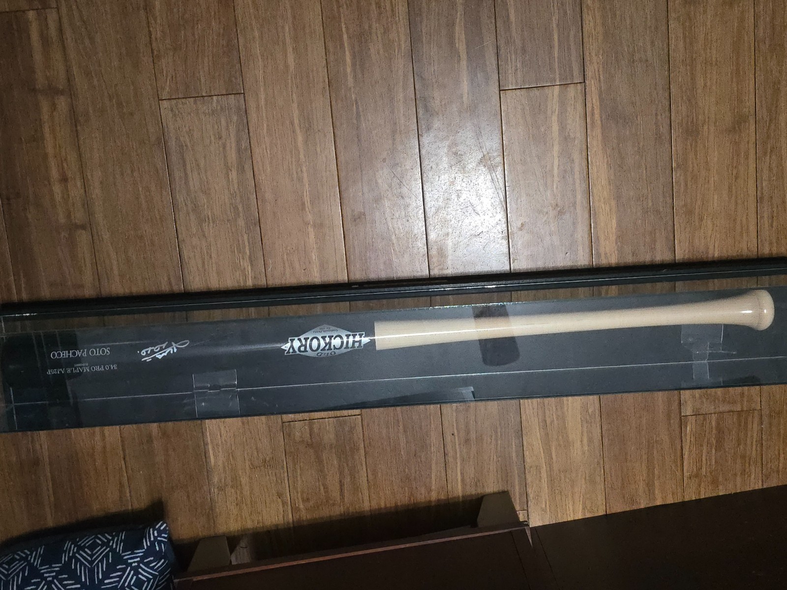 Juan Soto Autographed Signed New York Mets Old Hickory Baseball Bat Beckett COA Mets W/CASE 