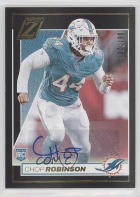 2024 Panini Zenith Rookies Red Zone /299 Chop Robinson #119 Rookie Auto RC 1jp6