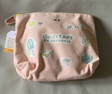 L'OCCITANE En Provence 3pc Set In Zipper Pouch Hand Cream Body Milk Shower Gel