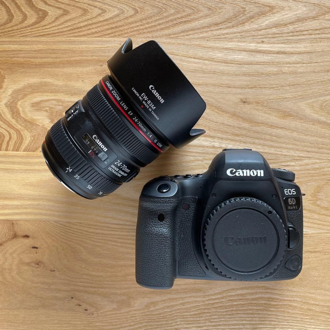 Canon EOS 6D Mark II Digital Camera with EF 24-70mm Lens Kit