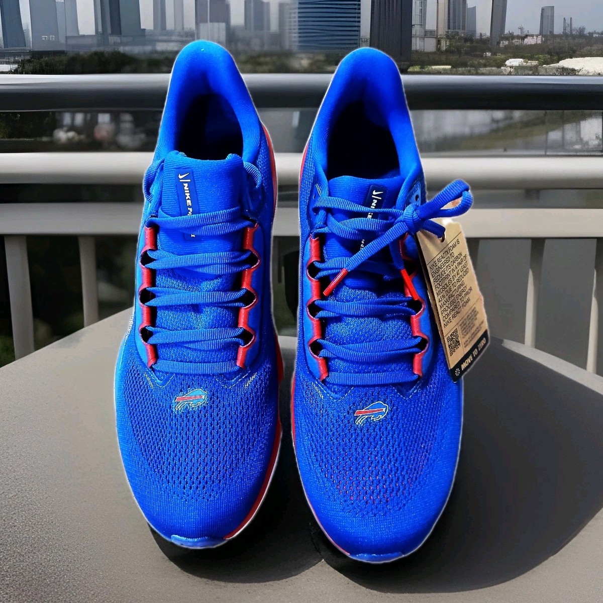 Nike Air Zoom Pegasus 41 Buffalo Bills NFL Blue Training FZ5074-400 Size 8 NEW DS Nike Pegasus 41 NFL Buffalo Bills PE FZ5074-400 Men 12  main image 2