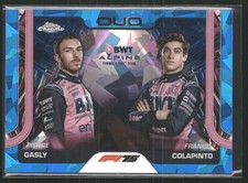 2025 Topps Chrome Sapphire F1 #171 Gasly/Colapinto Duo