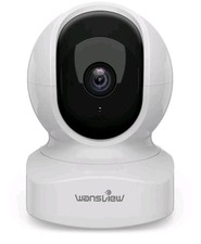 WANSVIEW Q5 Wireless Security Camera 1080P HD WiFi - 1 Camera- New-openbox