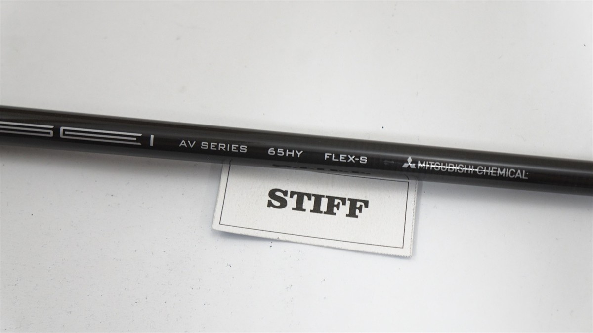 TENSEI　AV　SERIES 65　X Mitsubishi Tensei AV Raw Blue 65 Stiff Flex Driver Shaft