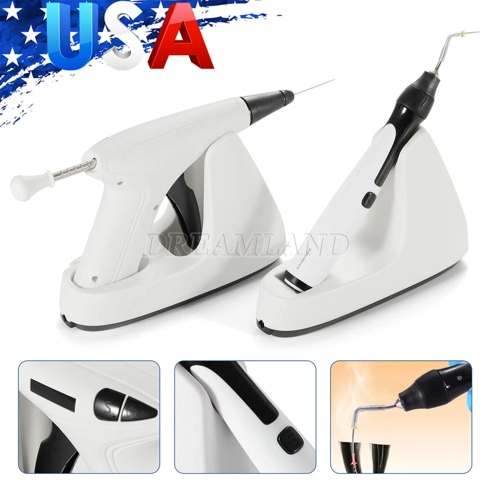 Sistema de obturação dental Endo Gutta Percha canal radicular caneta arma aquecida sem fio - Imagem 2 de 4