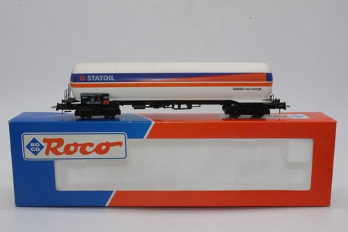 Roco HO DC 46799 Kesselwagen 4-Achsen der DB " STATOIL " in OVP--unbespielt--74- | Condition: Gebraucht