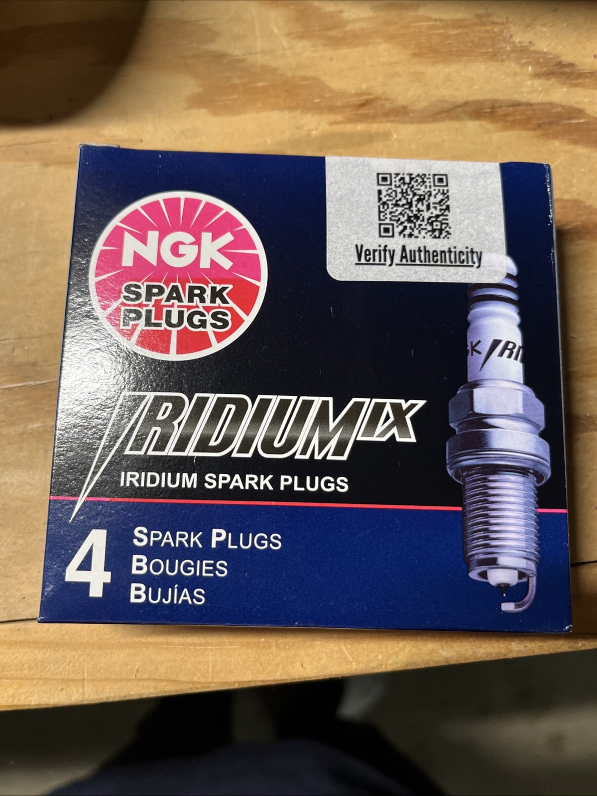 QTY 4 NGK LTR6IX-11 6509 Iridium Spark Plug for Buick Cadillac Chevrolet Ford