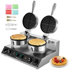 VEVOR Kommerzielles Waffeleisen Waffelmaker D...