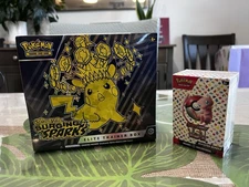 Pokemon TCG Scarlet & Violet Surging Sparks ETB & 151 Booster Bundle NEW/SEALED