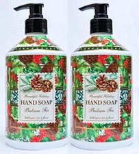 2 Home Body Co BALSAM FIR Hand Soap Wash Liquid 21.5 oz