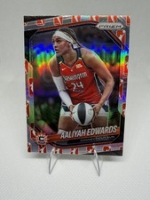 2025 Panini Prizm Aaliyah Edwards #94 Logo Prizm Connecticut Sun WNBA