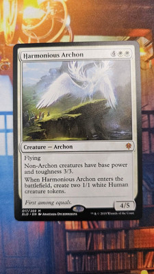 Harmonious Archon Throne of Eldraine Regular Mythic 