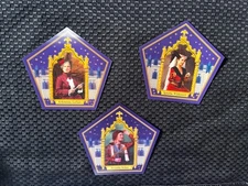 Universal Harry Potter Chocolate Frog Card Lot 3 Artemisia Ignatia Jocunda Sykes