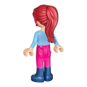 LEGO Friends Minifigure frnd212 MIA Light Blue Snowflake Sweater Top From #41319