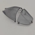 Vintage 1984 Hasbro GI Joe Cobra Rattler Front Cockpit Glass Set - FLAW