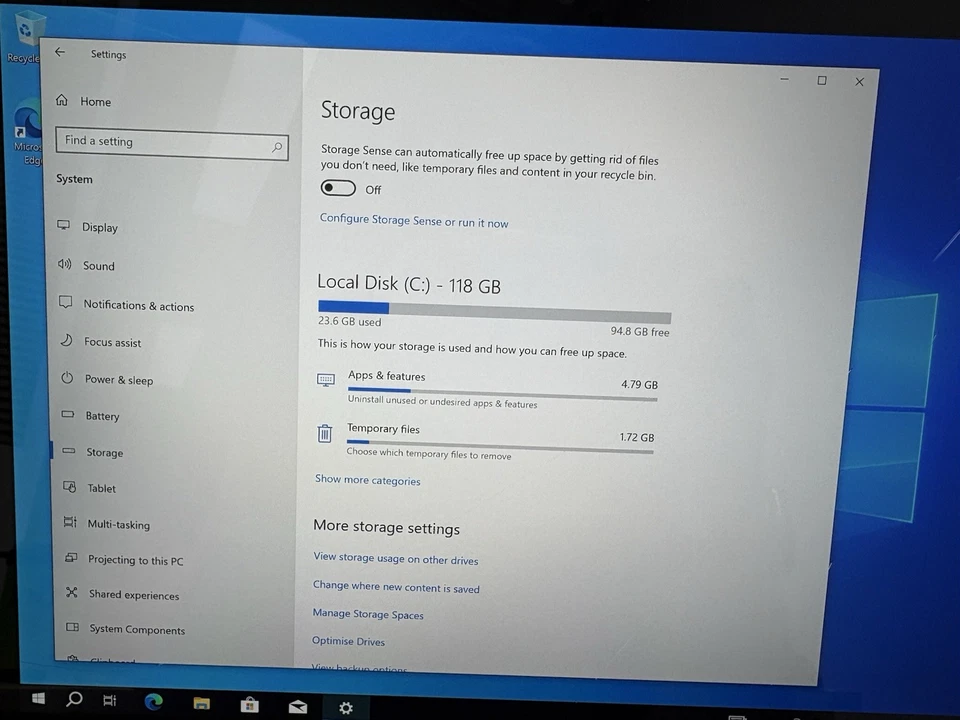 Microsoft Surface Pro 5 12.3" i5-7300U 4GB RAM 128GB Windows 10 pro CRACKED LCD - Image 2 of 4