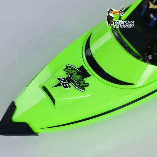 RC RTR Boot Lichter Selbst Aufrichten Jet Schiff Spielzeug Rennboot Modell 2.4G - Picture 12 of 12