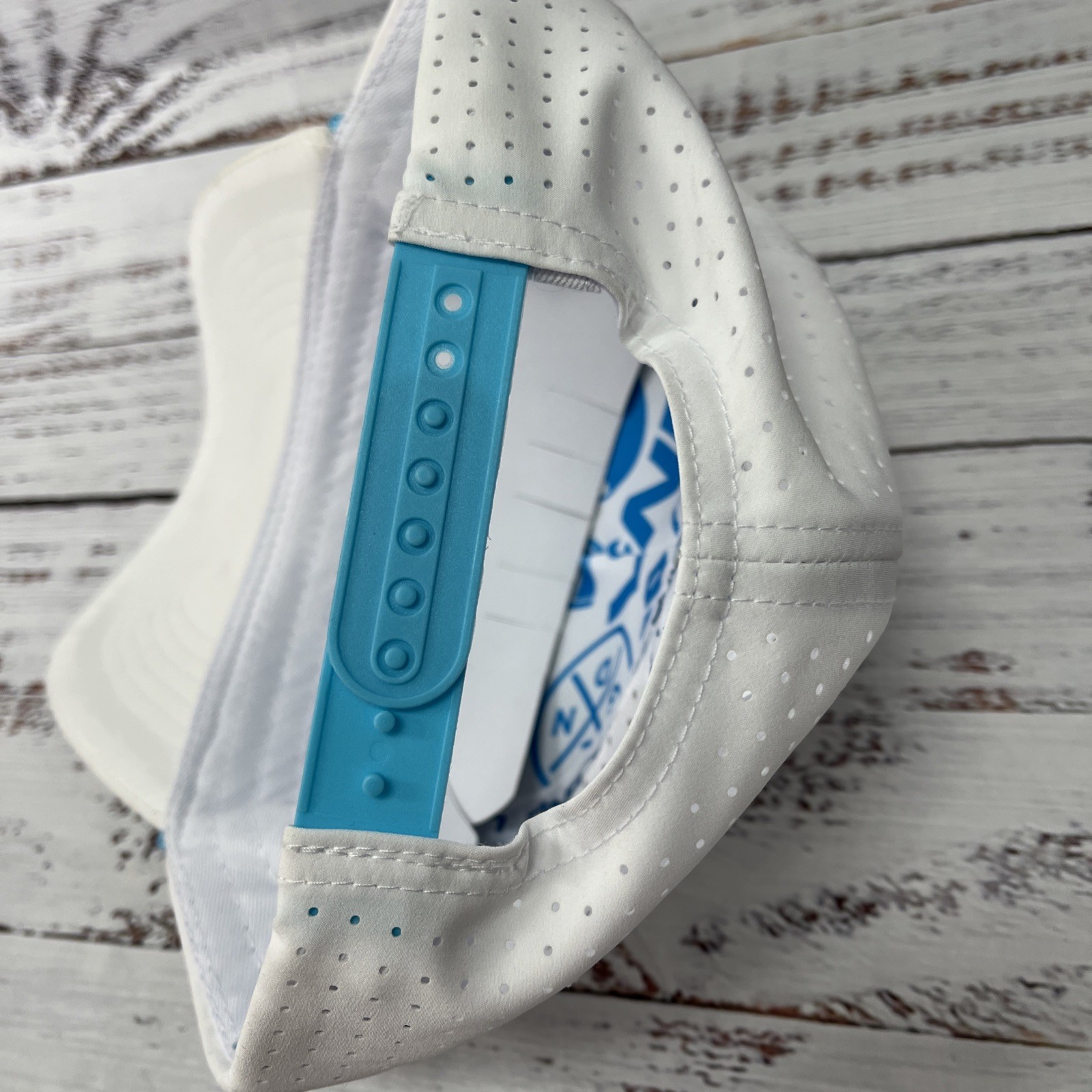 LGND Supply Co Cap White Blue Baseball Trucker Hat Legend Thirty 9 39