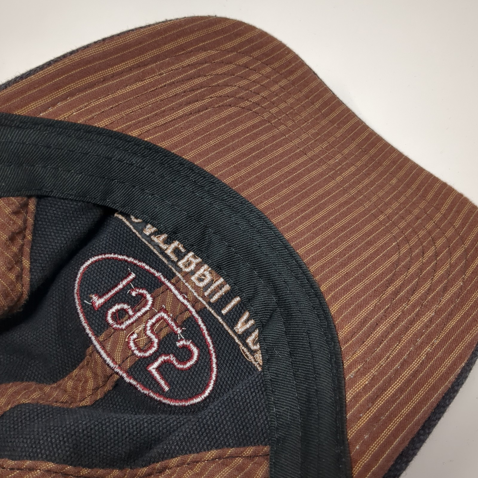 Caterpillar 1925 Strapback Baseball Cap Black One… - image 8